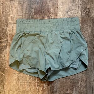 Green Athletic Shorts